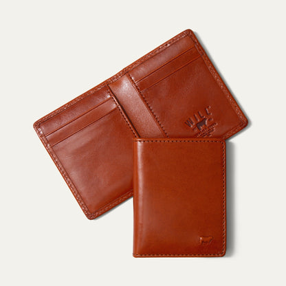 Will Leather Goods Front Pocket Wallet Noir