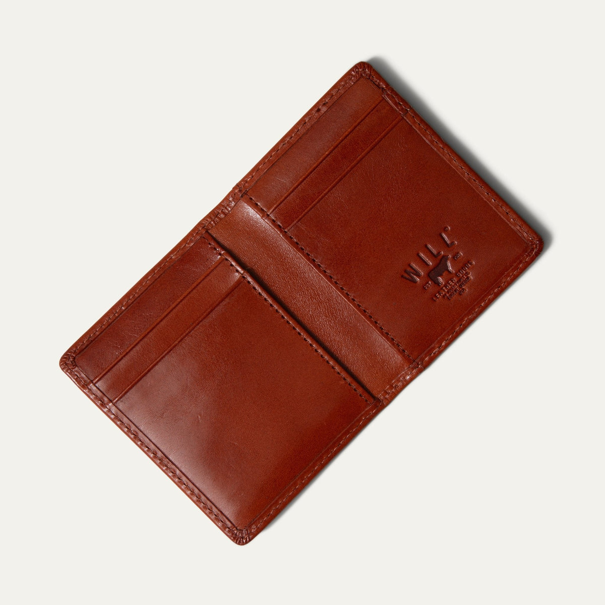 Will Leather Goods Front Pocket Wallet Noir