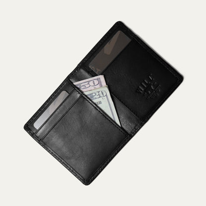 Will Leather Goods Front Pocket Wallet Noir