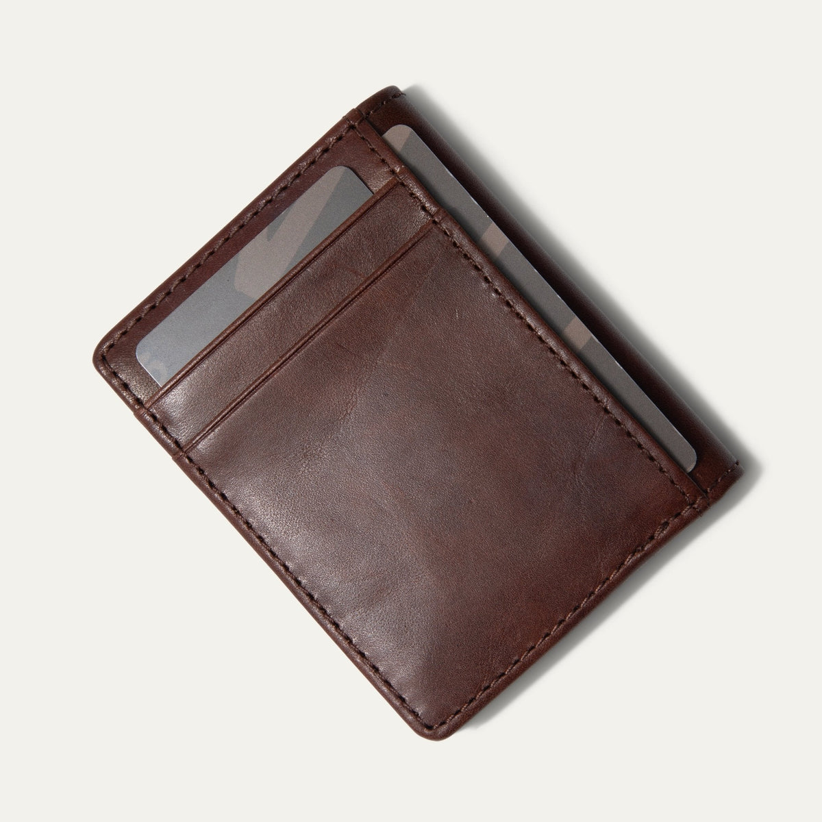 Will Leather Goods Front Pocket Wallet Noir