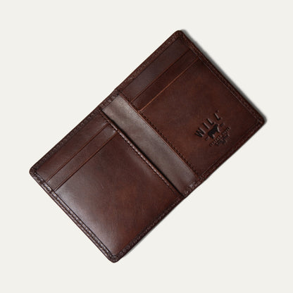 Will Leather Goods Front Pocket Wallet Noir