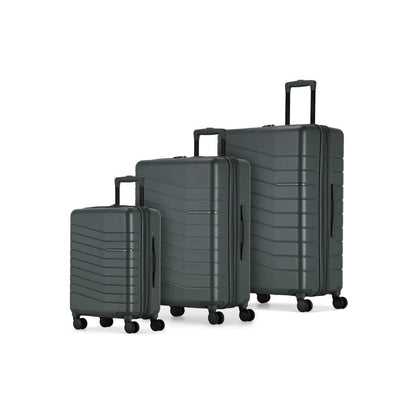 Bugatti Munich 3-Piece Luggage Set | Hard-Shell Spinner Suitcases - Stiles Supply Co.