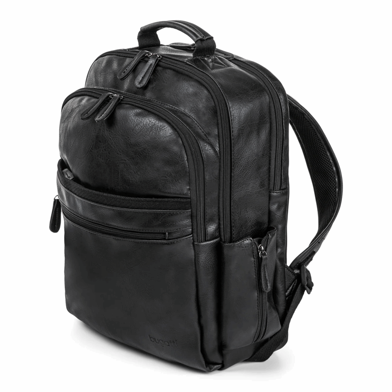 borgo giovanni g valentino leather backpack handbags Bugatti Valentino Vegan Leather Backpack with RFID Protection – Stiles Supply Co