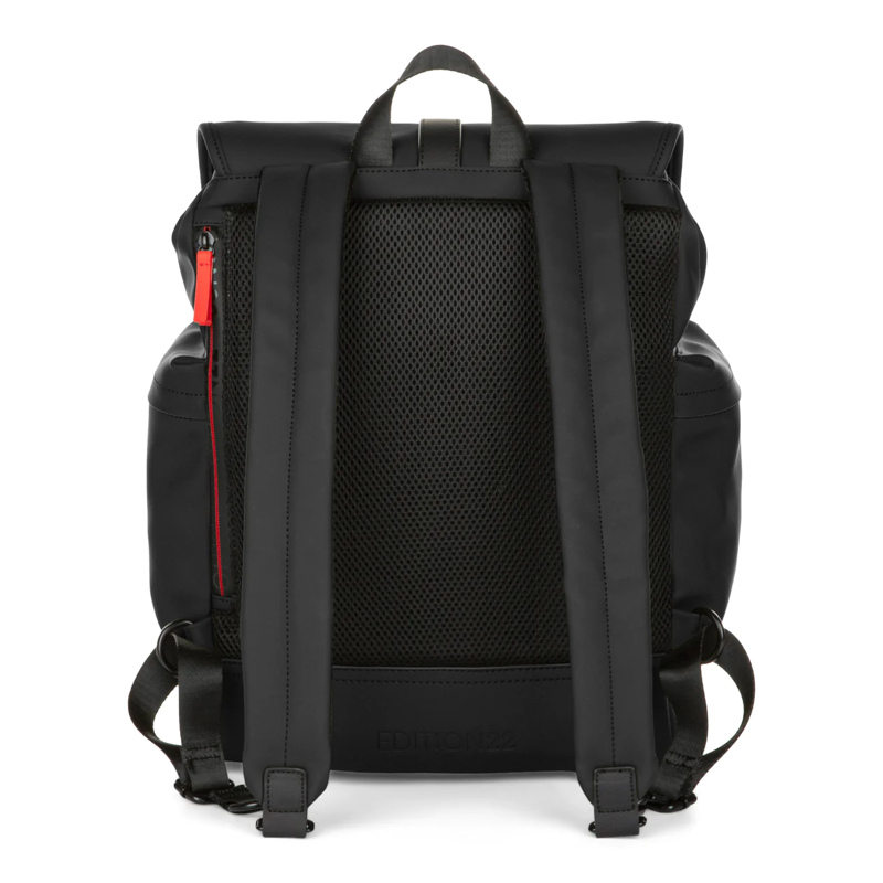 Bugatti X Edition22 Core Backpack-Water Resistant Rubberized Vegan Leather