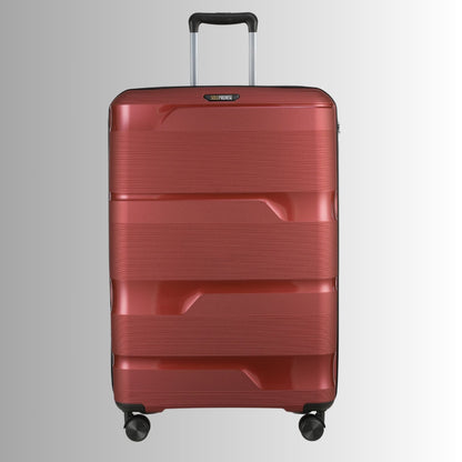 Sole Premise 28-inch Red Hardcase Checked Luggage