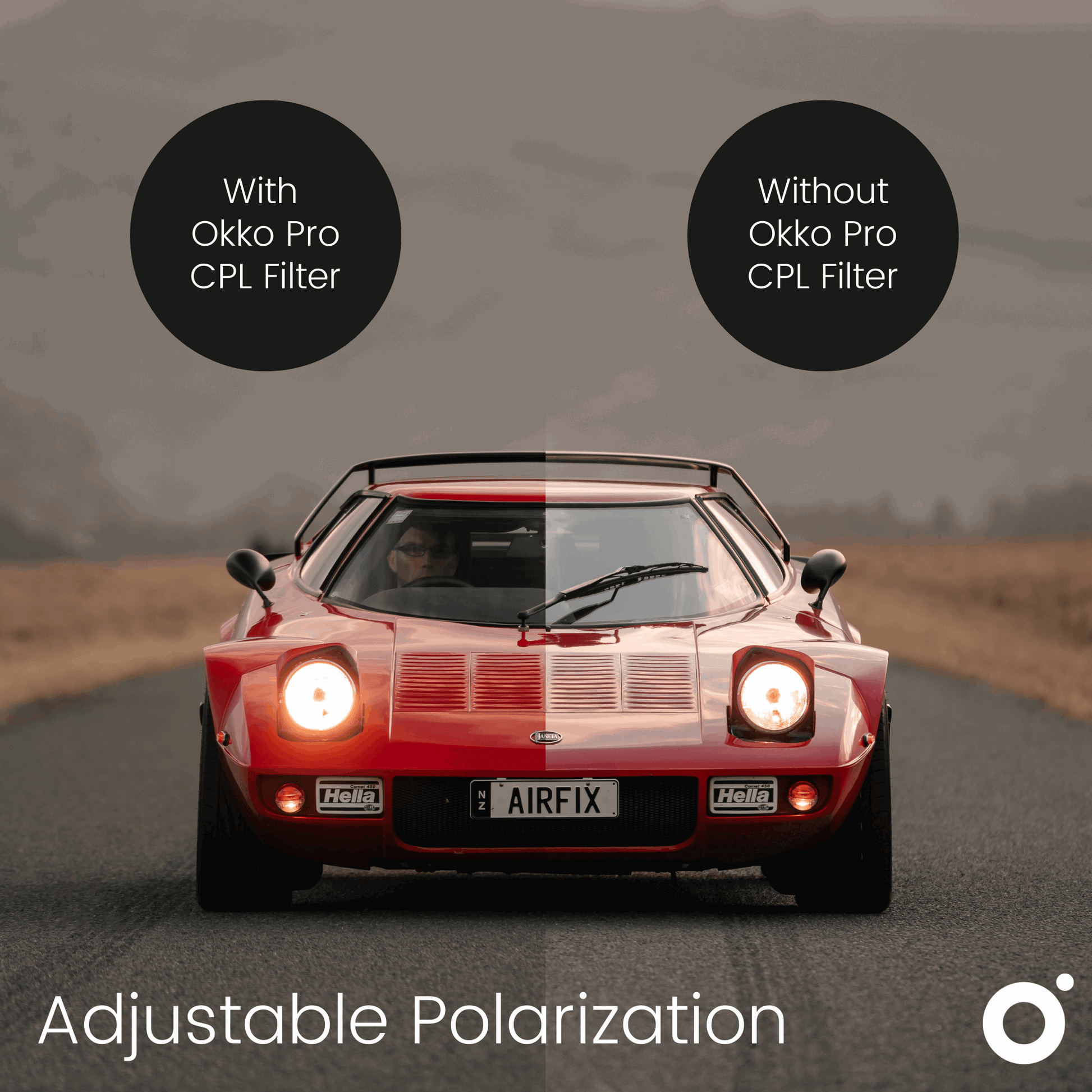 OKKO Pro Circular Polarizer Filter - CPL - Stiles Supply Co.