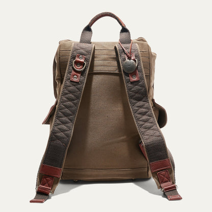Will Leather Goods Lennon Canvas & Leather Backpack