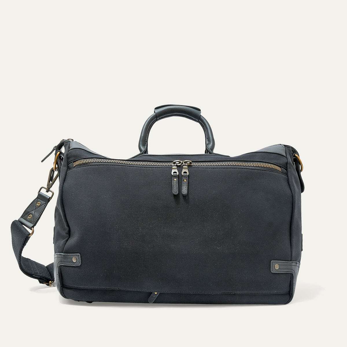 Will Leather Goods Canvas & Leather Travel Duffle