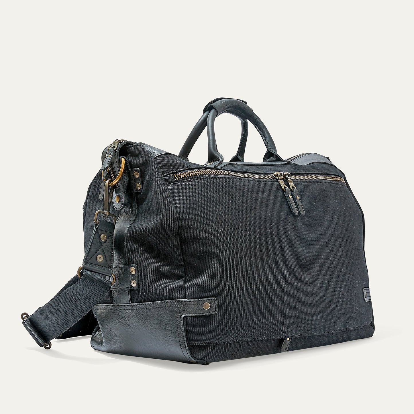 Will Leather Goods Canvas & Leather Travel Duffle