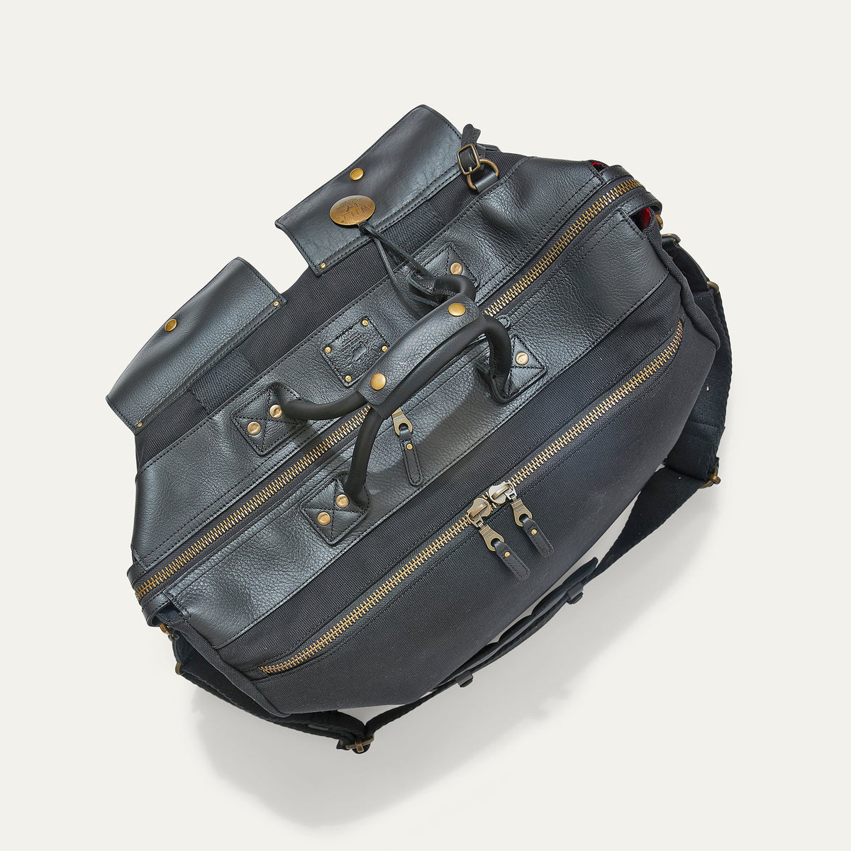 Will Leather Goods Canvas & Leather Travel Duffle