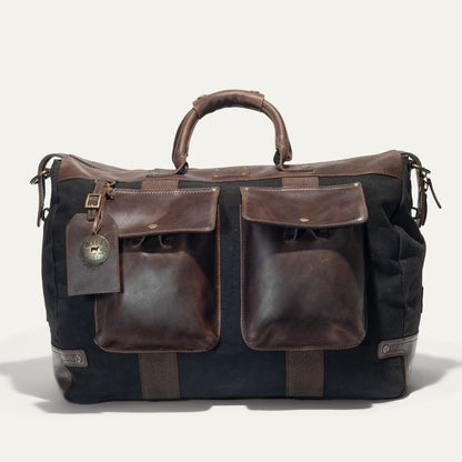 Will Leather Goods Canvas & Leather Travel Duffle