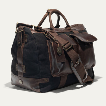 Will Leather Goods Canvas & Leather Travel Duffle