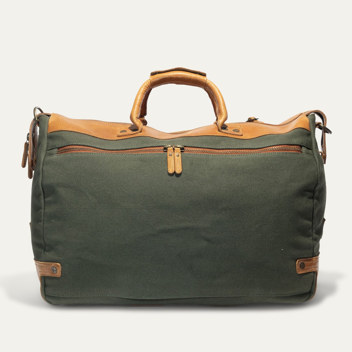 Will Leather Goods Canvas & Leather Travel Duffle