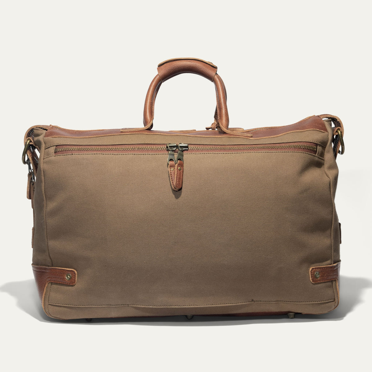 Will Leather Goods Canvas & Leather Travel Duffle