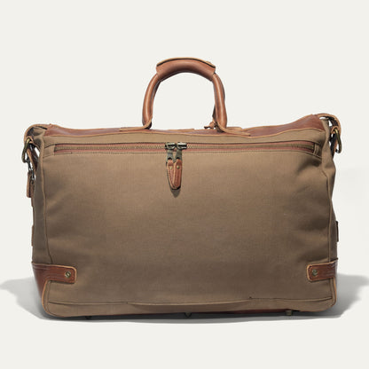 Will Leather Goods Canvas & Leather Travel Duffle