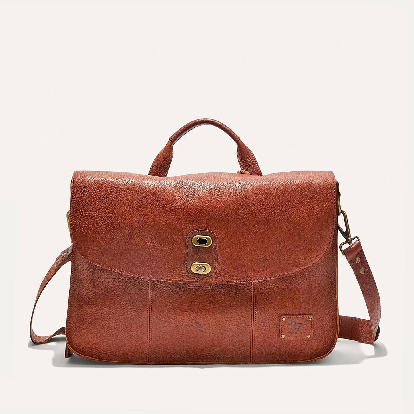 Will Leather Goods Kent Leather Messenger
