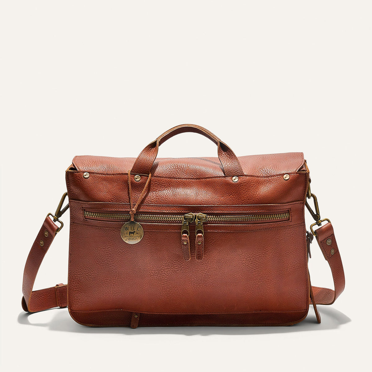 Will Leather Goods Kent Leather Messenger