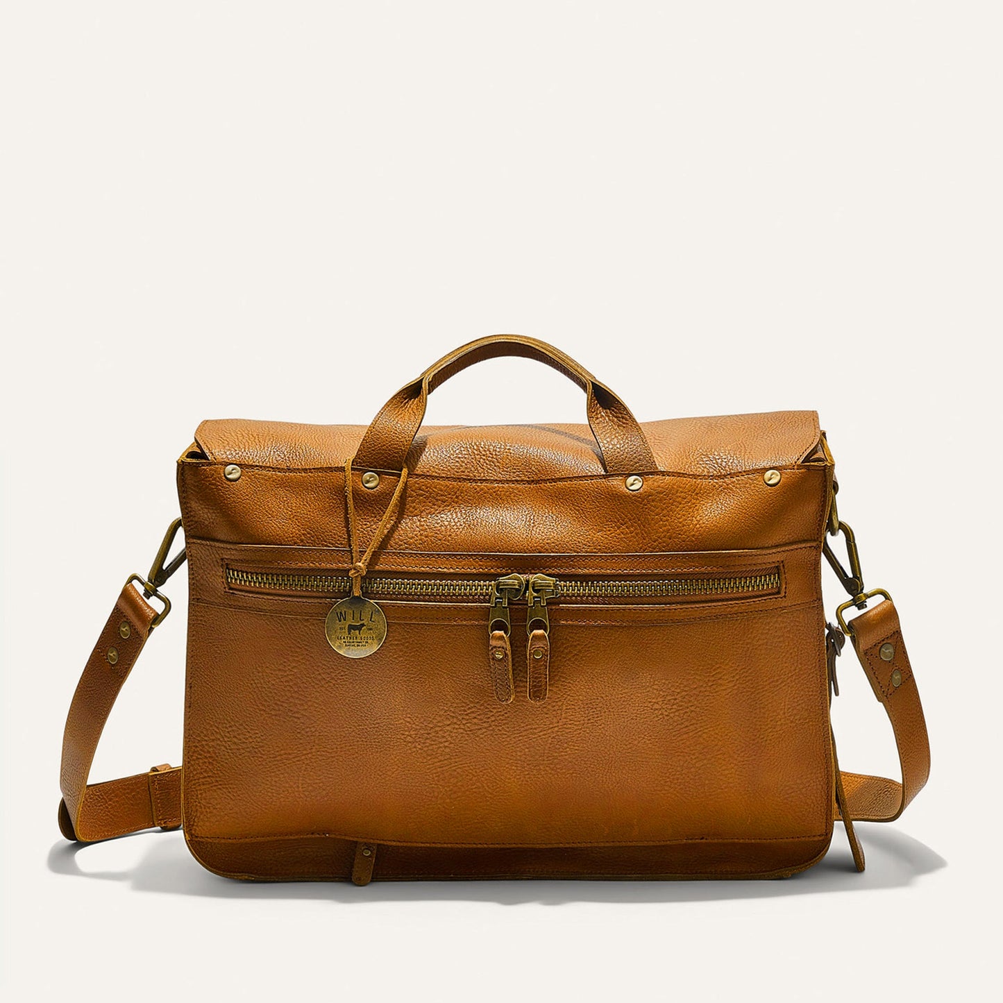 Will Leather Goods Kent Leather Messenger