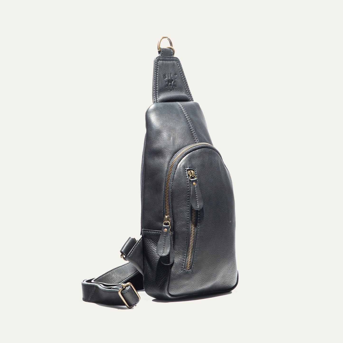 Will Leather Goods Zip Around Sling
