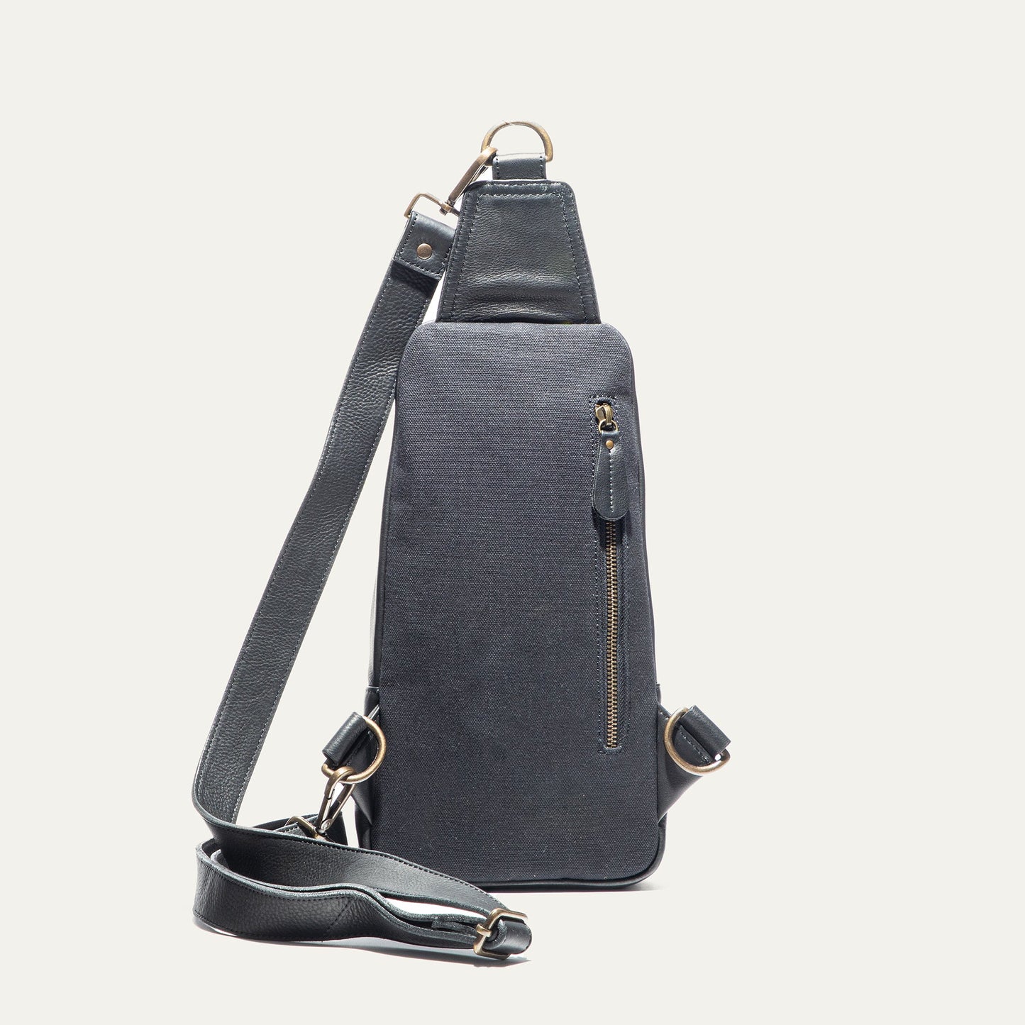 Will Leather Goods Zip Around Sling