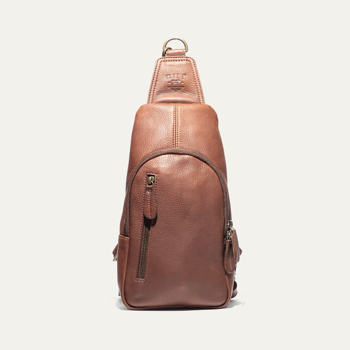 Will Leather Goods Zip Around Sling