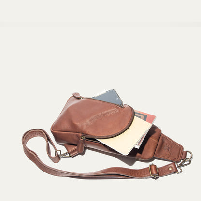 Will Leather Goods Zip Around Sling