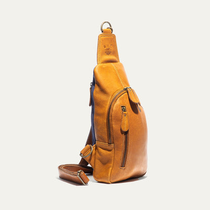 Will Leather Goods Zip Around Sling