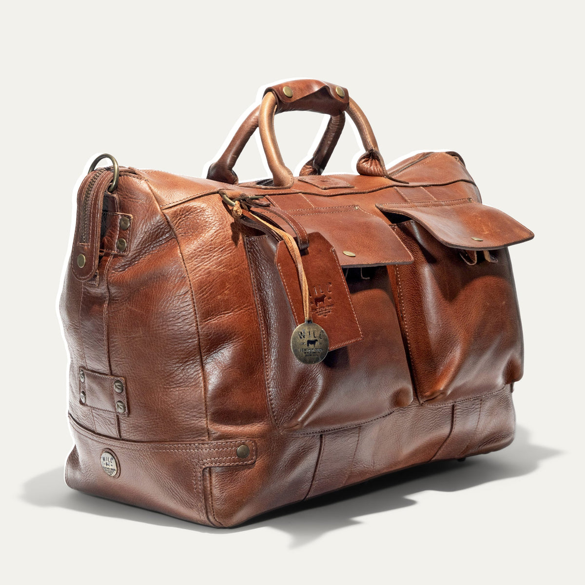 Will Leather Goods Leather Travel Duffle