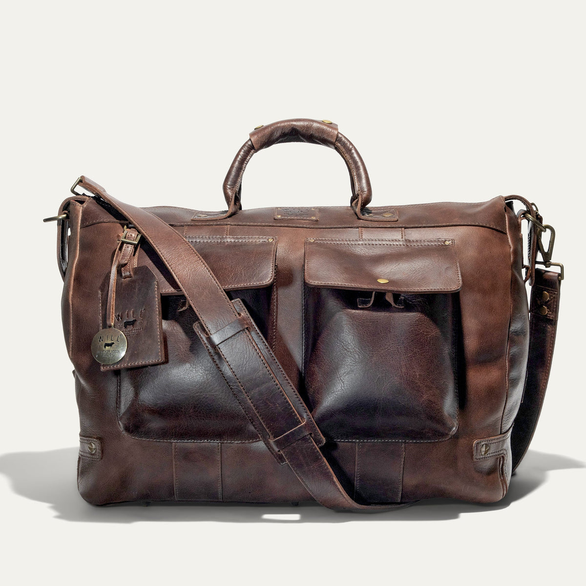 Will Leather Goods Leather Travel Duffle