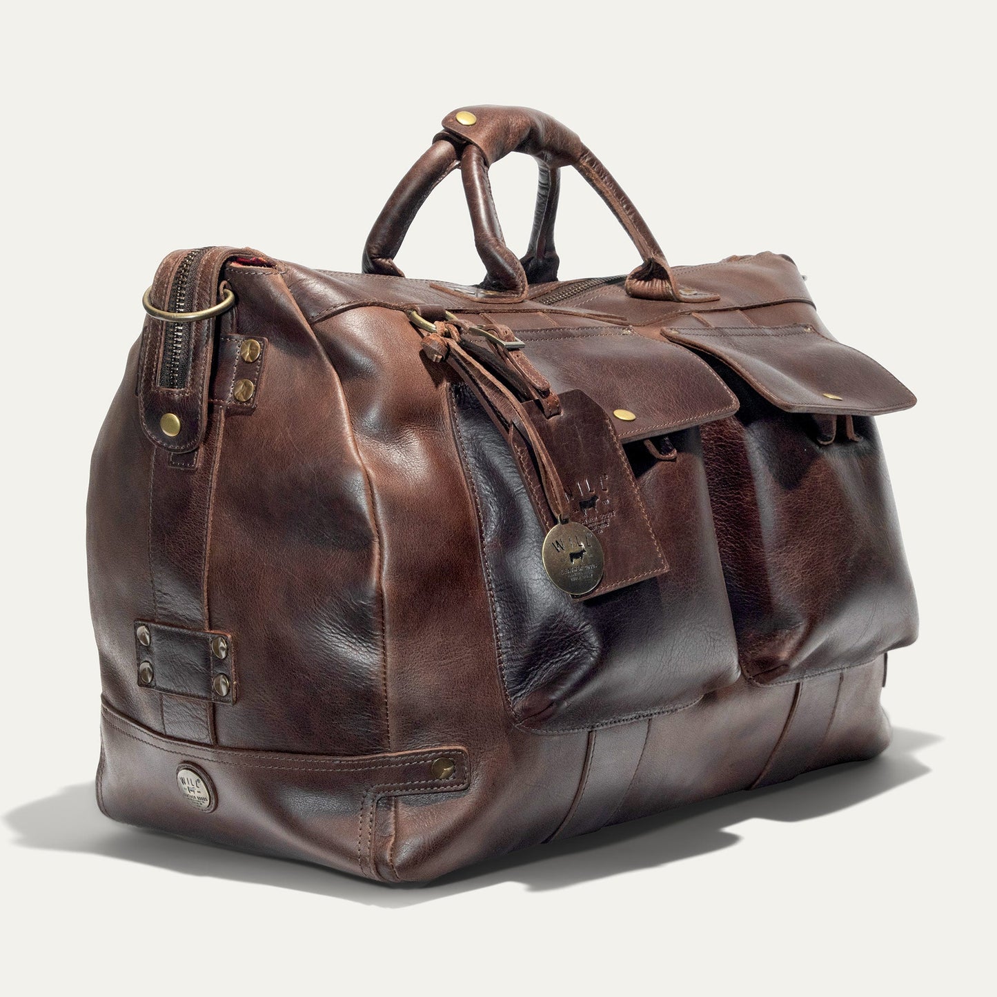 Will Leather Goods Leather Travel Duffle