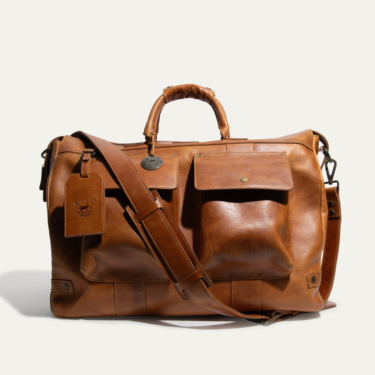 Will Leather Goods Leather Travel Duffle