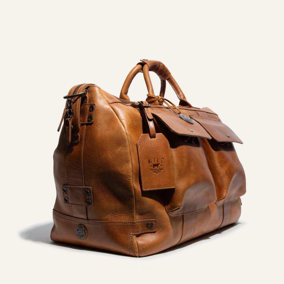 Will Leather Goods Leather Travel Duffle
