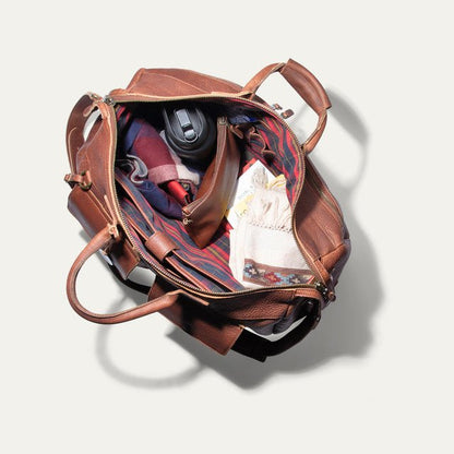 Will Leather Goods Leather Travel Duffle