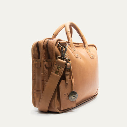 Will Leather Goods Hank Double Zip Briefcase