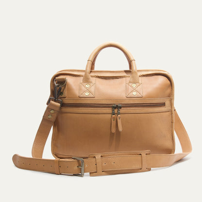 Will Leather Goods Hank Double Zip Briefcase