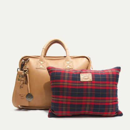 Will Leather Goods Hank Double Zip Briefcase