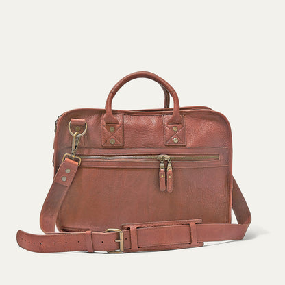 Will Leather Goods Hank Double Zip Briefcase