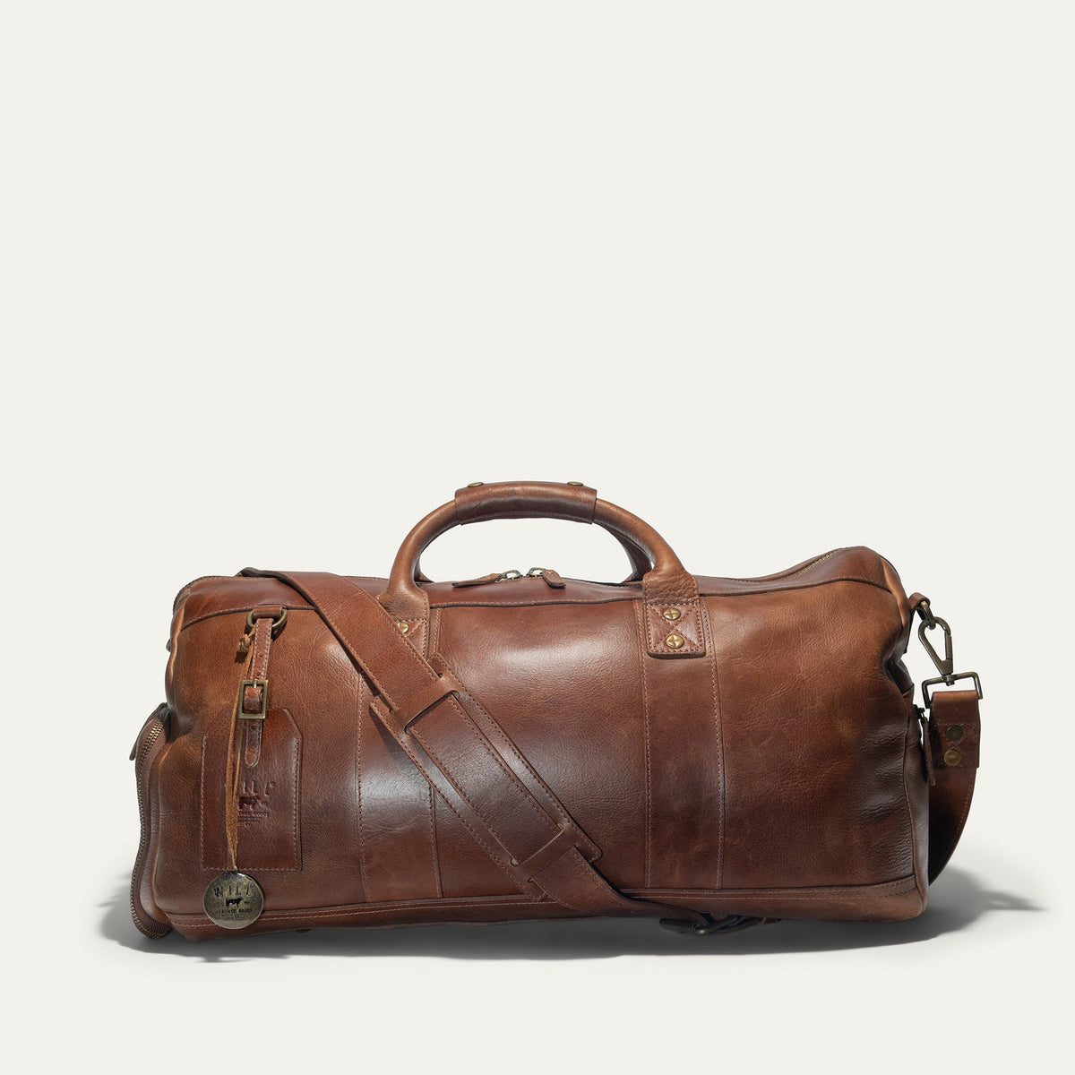 Will Leather Goods Leather Atticus Shoe Duffle