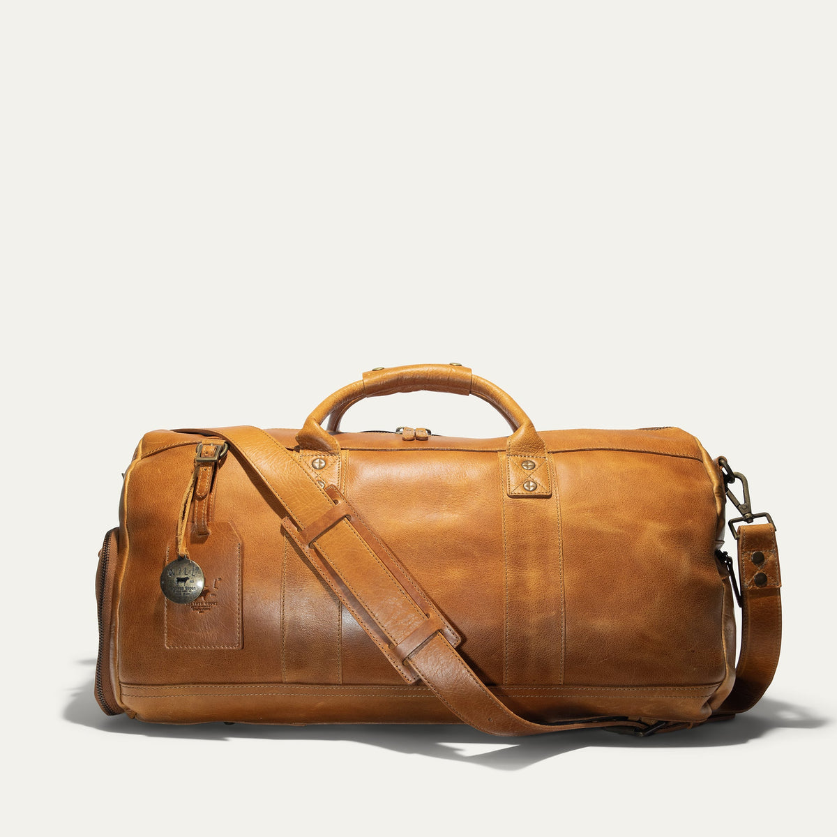 Will Leather Goods Leather Atticus Shoe Duffle