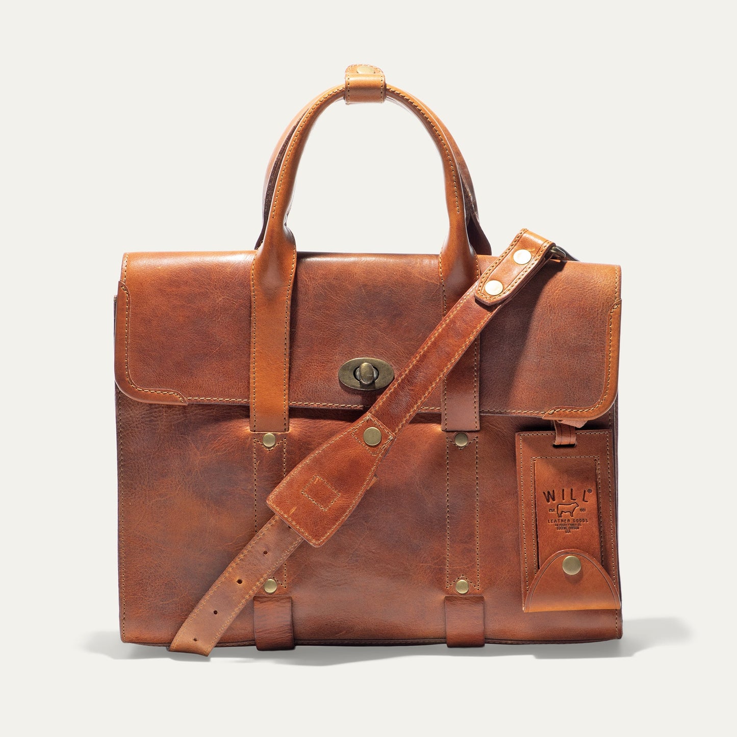 Will Leather Goods The William Slim Briefcase