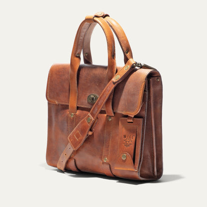 Will Leather Goods The William Slim Briefcase