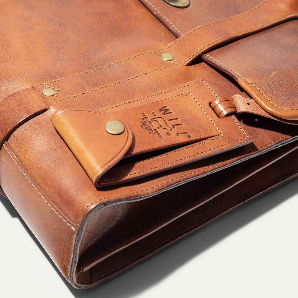 Will Leather Goods The William Slim Briefcase