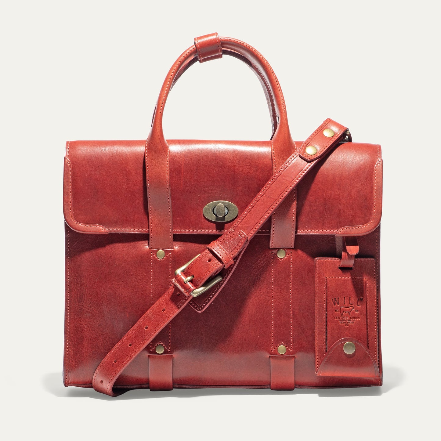 Will Leather Goods The William Slim Briefcase