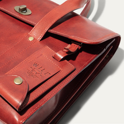 Will Leather Goods The William Slim Briefcase