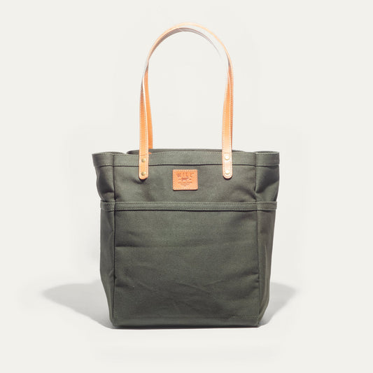 Will Leather Goods Waxed Canvas Work Tote