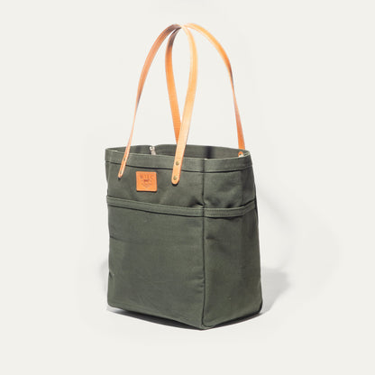 Will Leather Goods Waxed Canvas Work Tote