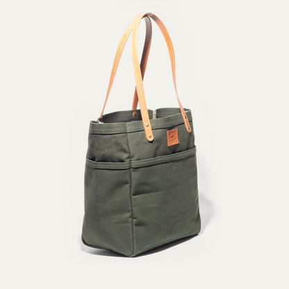 Will Leather Goods Waxed Canvas Work Tote