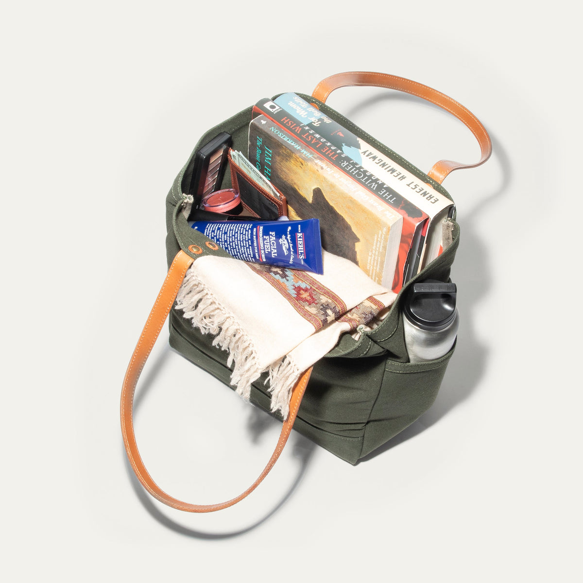 Will Leather Goods Waxed Canvas Work Tote