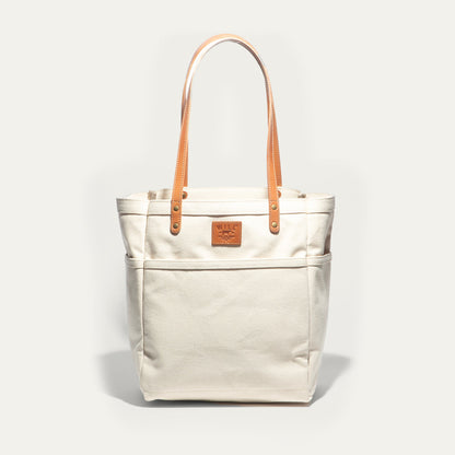 Will Leather Goods Waxed Canvas Work Tote