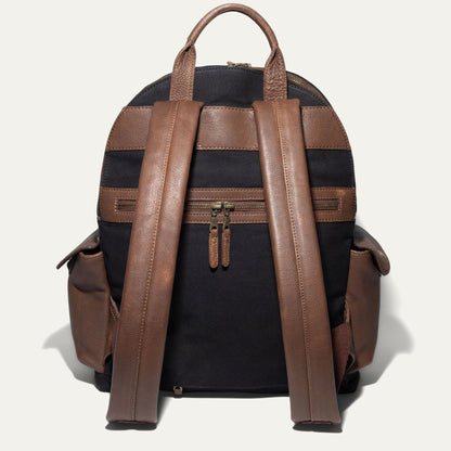 Will Leather Goods Canvas & Leather Backpack